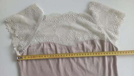 Pekné tričko s krajkou s/xs, xs