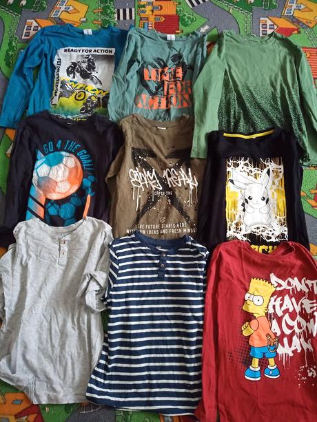 Tričká s dlhým rukávom, takko,134