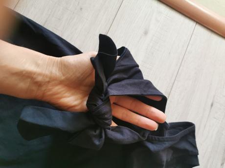 Tricko s volnymi ramenami, h&m,s