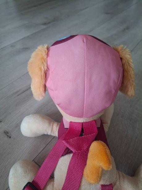 Velka plysova skye - ruksak,