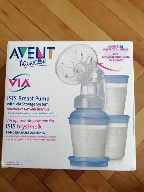 Odsávačka materského mlieka avent, 