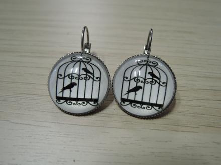 Náušnice vtáčiky,