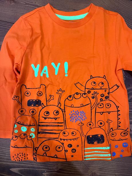 Tričko s príšerkami, f&f,98