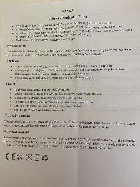 Elektrická motorka vespa, 