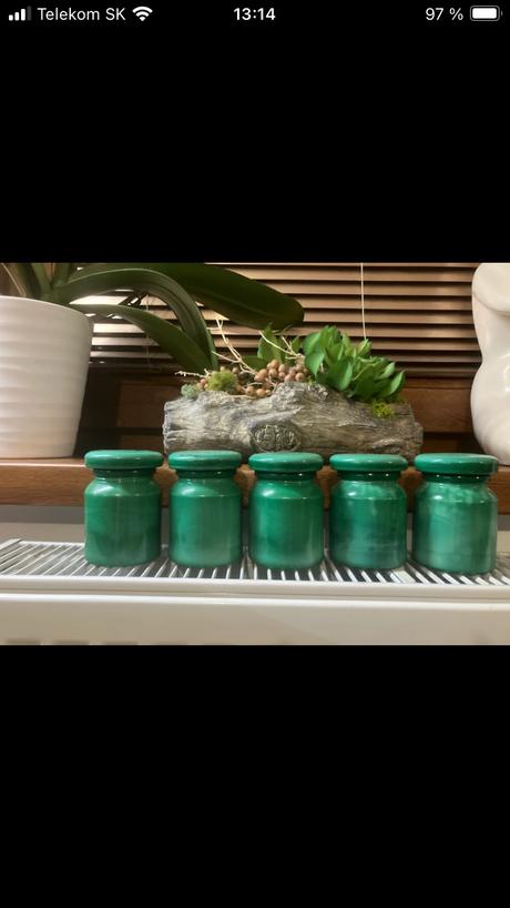 Koreničky malachitové sklo, 