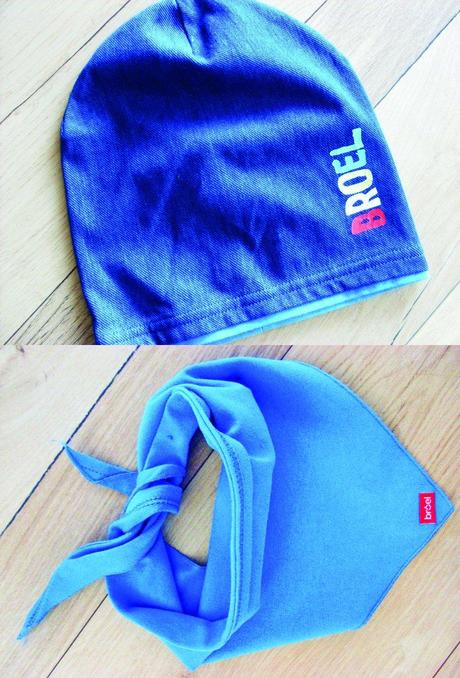 Prechodná čiapočka so šatkou na 3-4 rôčky, broel,104