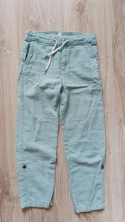 Plátené nohavice h&m chlapec 122, h&m,122