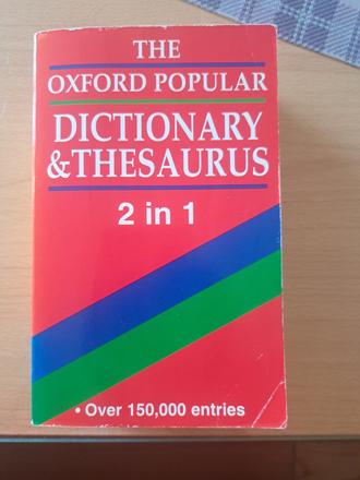 The oxford popular dictionary and thesaurus,