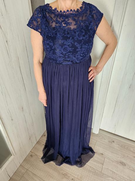 Spoločenské plesové šaty vila, xl