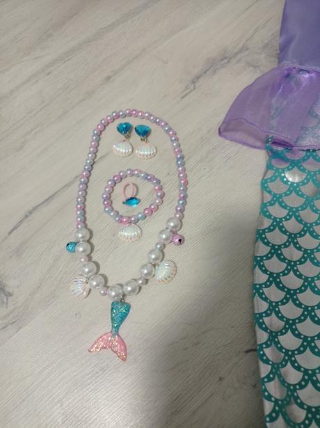 Ariela morská panna detský kostým,