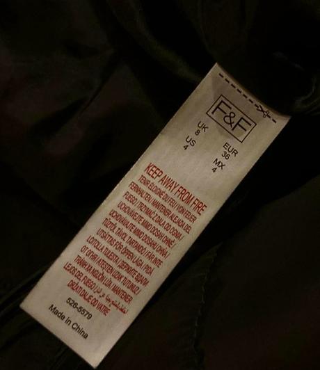 Kabát  f&f, f&f,34