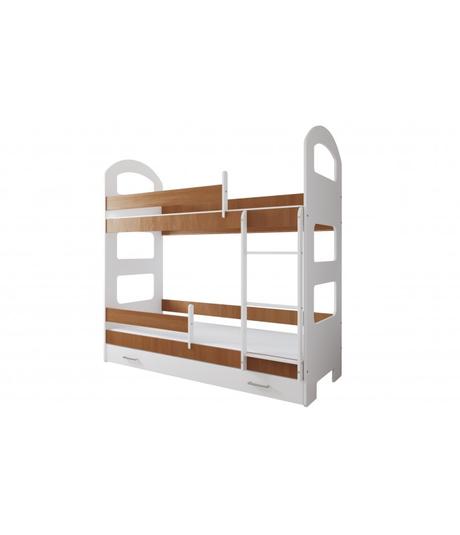 Poschodová posteľ juraj, šírka (cm): 80,dĺžka (cm): 160