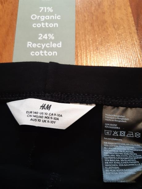 Hrubsie leginy, h&m,140