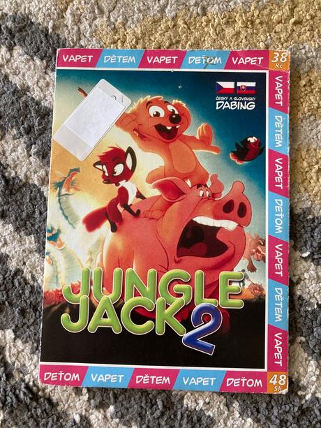 Dvd vapet rozprávky 4ks,