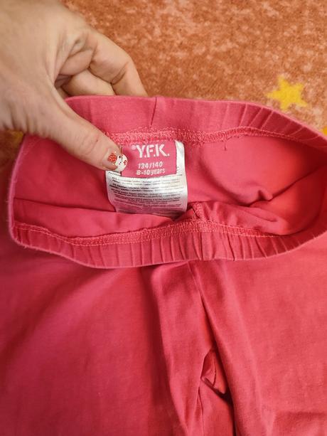 Ružové legíny 134/140, 134