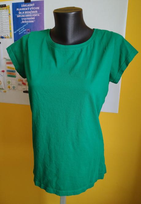 Zelené tričko, xl