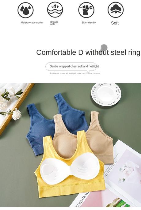 Bavlnena podprsenka alexa, l / m / s