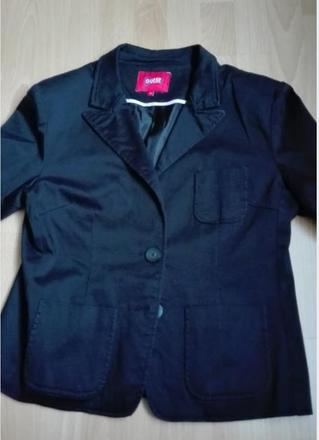 Čierne sako 42, outfit,42
