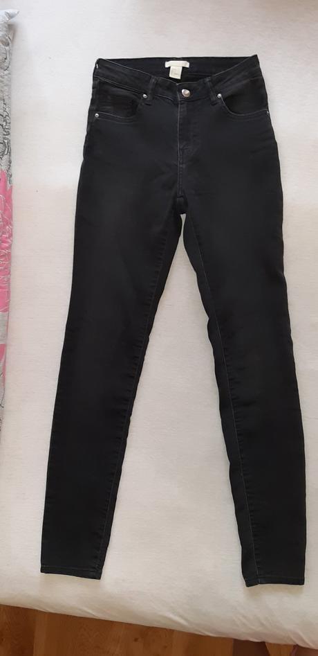 Elastické rifle h&m 34, h&m,36