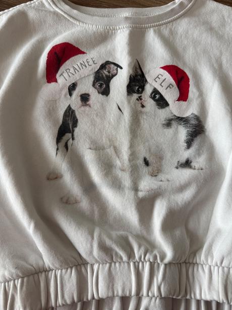 Set vianočných mikín 146/152, h&m,146