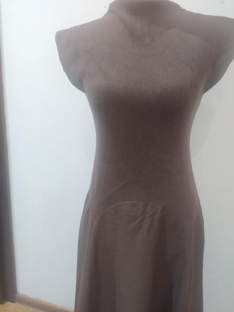 Kombinované šaty zara, zara,m