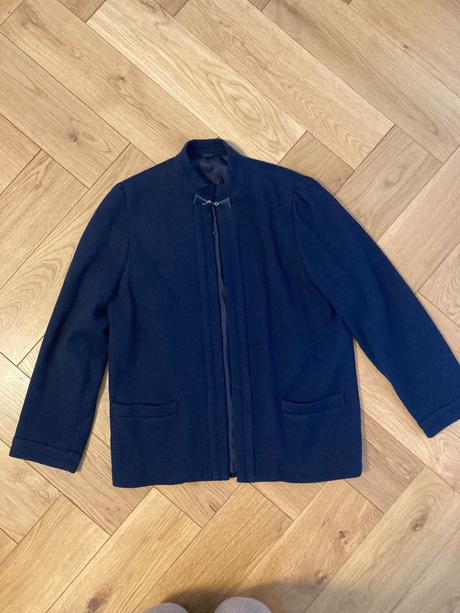 Vlneny vintage kabatik/sako, m