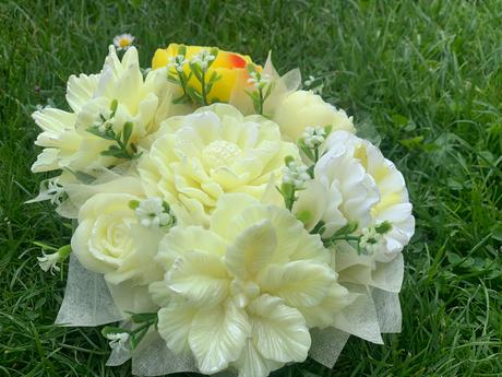 Mydlova kytica v krabičke, 