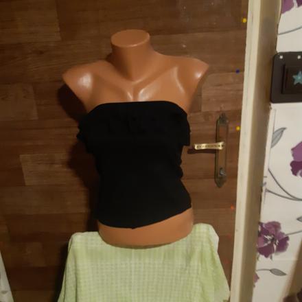 Dámske tričko bez ramienka, bershka,l