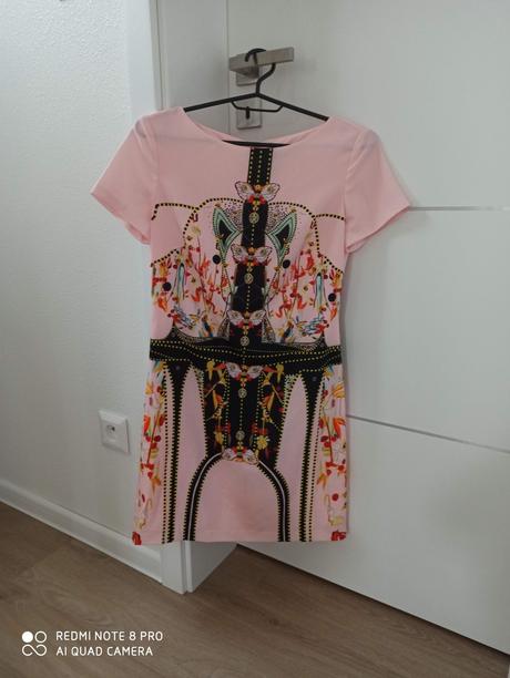 Slaboružové šaty spoločenské, s