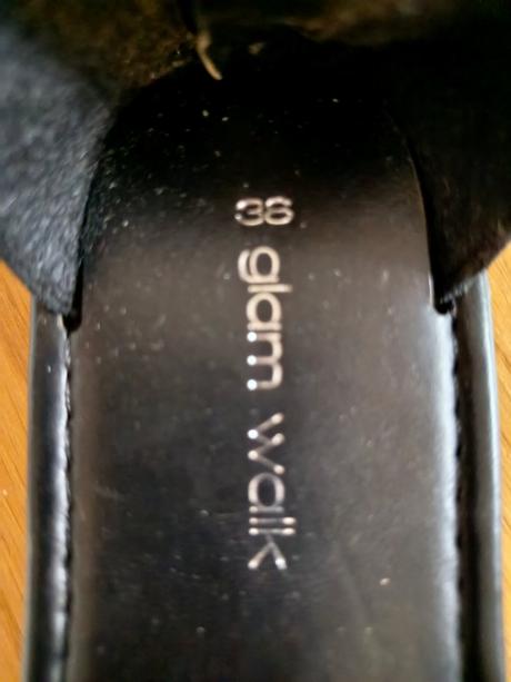 Čierne sandále, 38