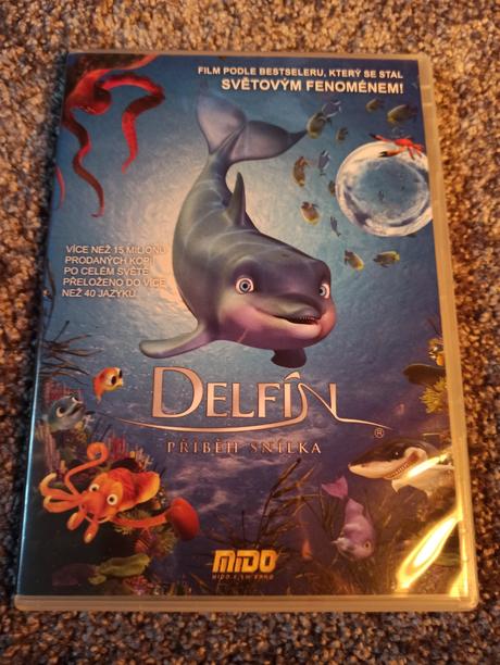 Dvd rozprávka-drlfín-pribeh snílka,