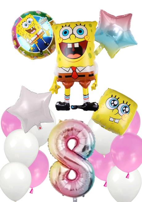 Balóny spongebob 84cm - až 15/16 kusov, 
