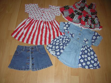 Šaty + suknička, 68–80