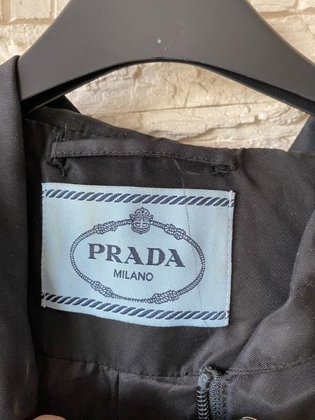Prada nylon hooded jacket, prada,36