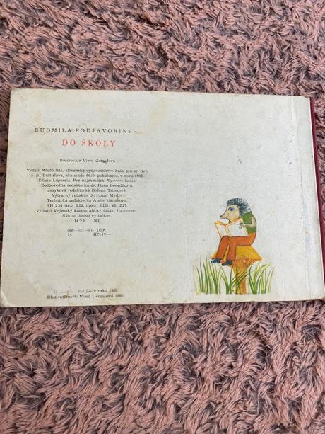 Straré retro leporelo do školy ľudmila podjavorins,
