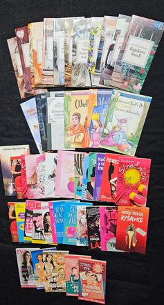 Mini paperback knihy,evitovky+edicia slov.klasika, 