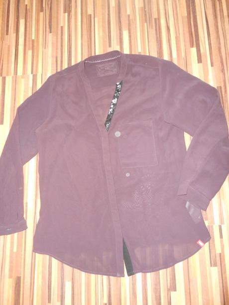 Blúzka transparentná, authentic,m