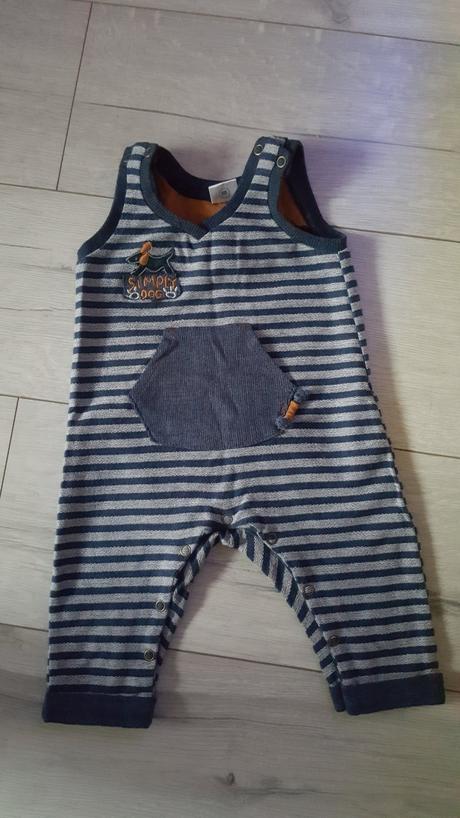 Detske nohavice na traky, 68