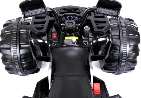 Elektrická štvorkolka červená,