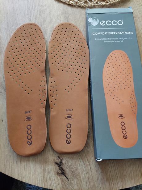 Kožené vložky do topánok, ecco,46