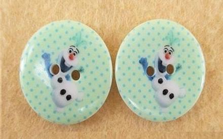 Gombík frozen - olaf,