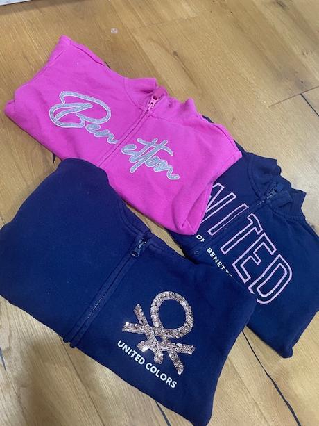 Mikiny benetton 110/5 rokov, benetton,110