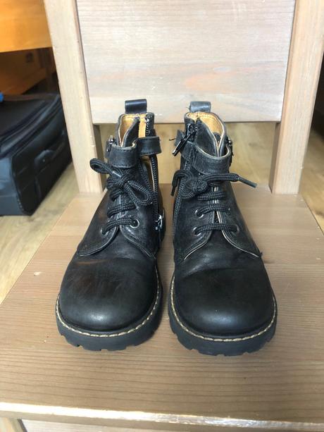 Kožené topánky kickers, kickers,26