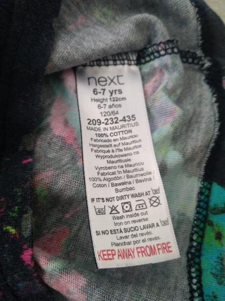 Kraťase + tričko, next,122