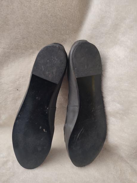 Kožené balerínky, zara,39