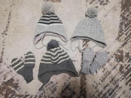 Balík ciapok a rukavičky 62/68, h&m,68