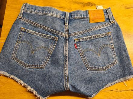 Dámske riflové kraťase levis, levis,m
