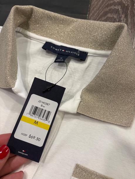 Tommy hilfiger štylove nove tričko , polokosela m, tommy hilfiger,m