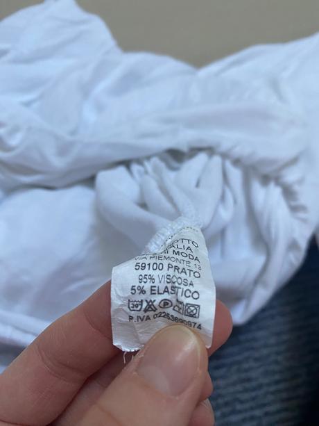 Biele 3/4 háremky s, s