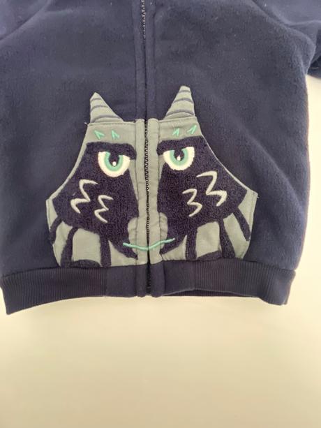 Teplá huňatá mikinka, sergent major,80